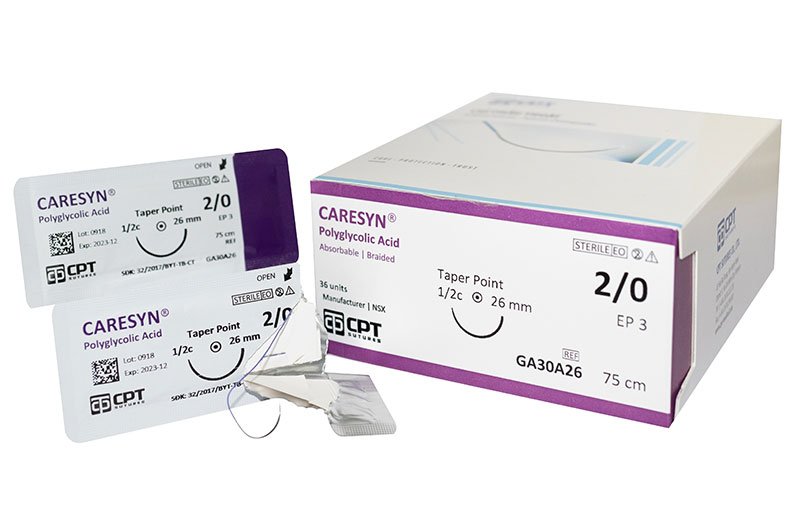 CARESYN® – POLYGLYCOLIC ACID (PGA Sutures)